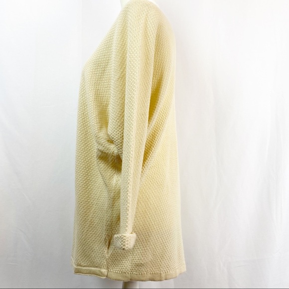 Hoity Toity Women Creme Cardigan Open Front - Picture 2 of 7